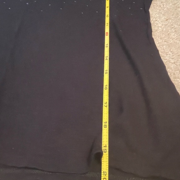 APT 9 Womens XS Cold Shoulder Oversized Beaded Tees - Picture 8 of 10